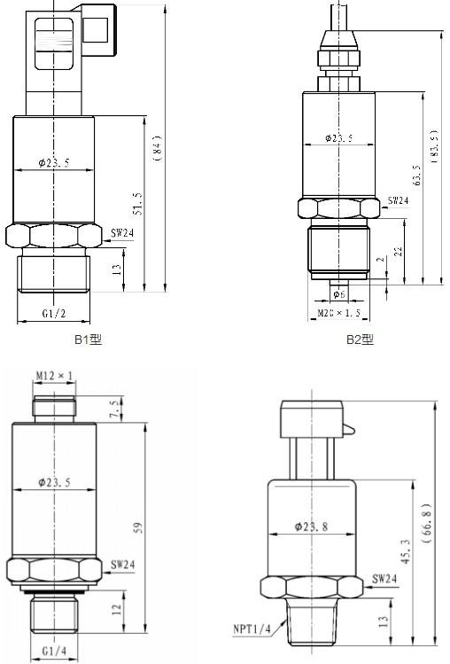 小巧型壓力變送器(圖1)